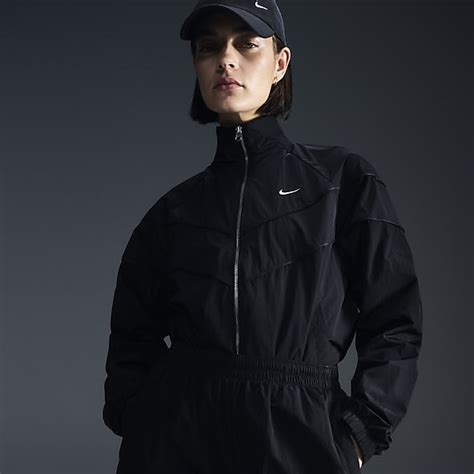 schwarzer parka damen nike|Damen Schwarz Jacken & Westen .